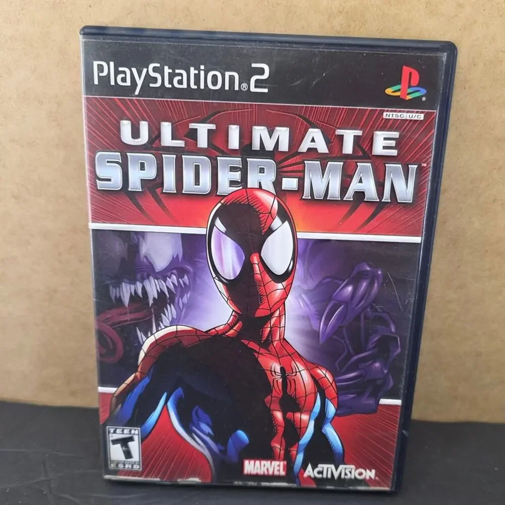 Ultimate Spider-Man for the Sony PlayStation 2 no manual